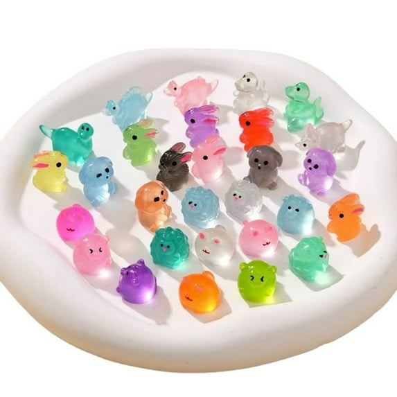 Animal Model Cartoon Night Light Blind Bag With One Unique Animal Model In Cartoon Style Glow-In-The-Dark Effect Randomly Dered For Big Kids And Teens