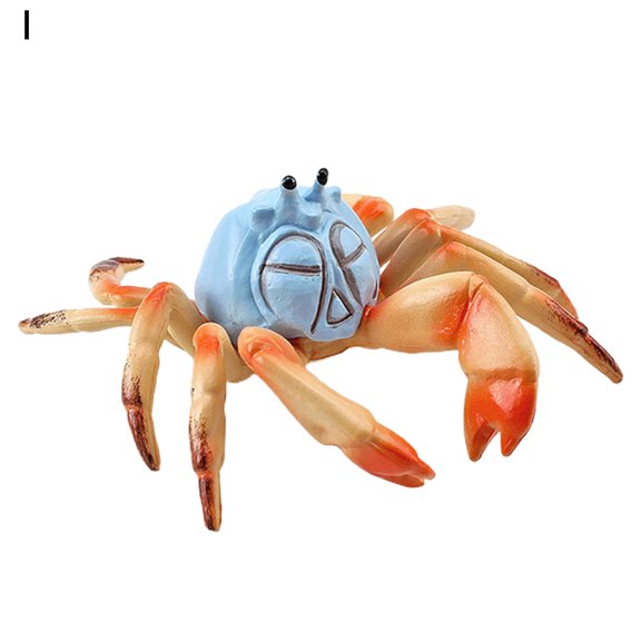 Animal Model Fun Creative Detailed Red Crab Simulation Animal Birthday Gift
