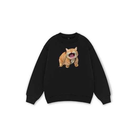 Animal Mood Funny Meow Sweatshirt