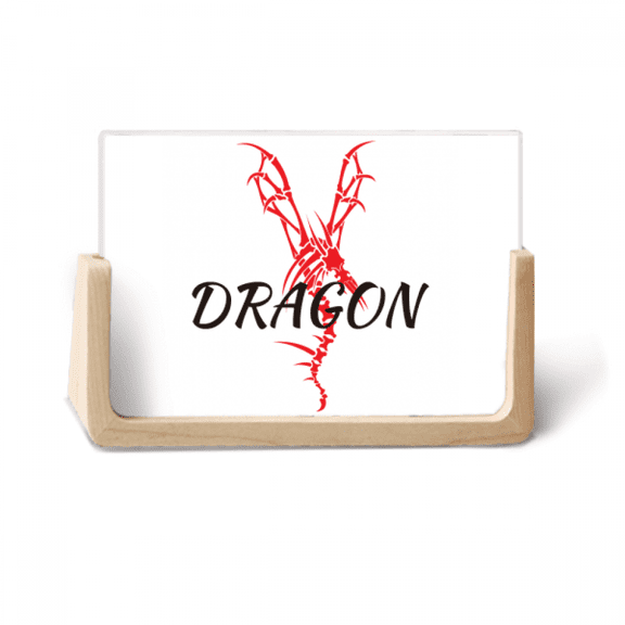 Animal Myth Dragon Oriental Cloud Photo Wooden Photo Frame Tabletop Display