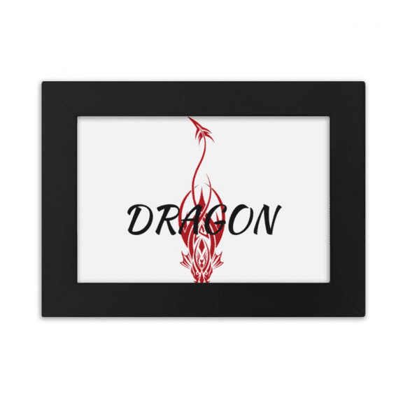 Animal Myth Dragon's Eastern Western Wings Desktop Photo Frame Ornaments Picture Art Painting