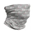 thumbnail image 1 of Animal Neck Gaiter, Squirrel with Birthday Cake, Unisex, Grey White and Pink, by Ambesonne, 1 of 3
