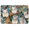 thumbnail image 1 of Animal Non-Slip Machine Washable Polyester Floor Carpet Office Rug Chair Mats, 1 of 6