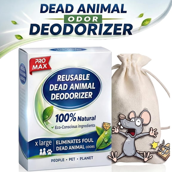 Animal Odor Eliminator for Strong Odor Remover, Dead Animal Smell Eliminator- Safe Indoor & Outdoor Use, Natural Odor Remover, Fresh & Effective