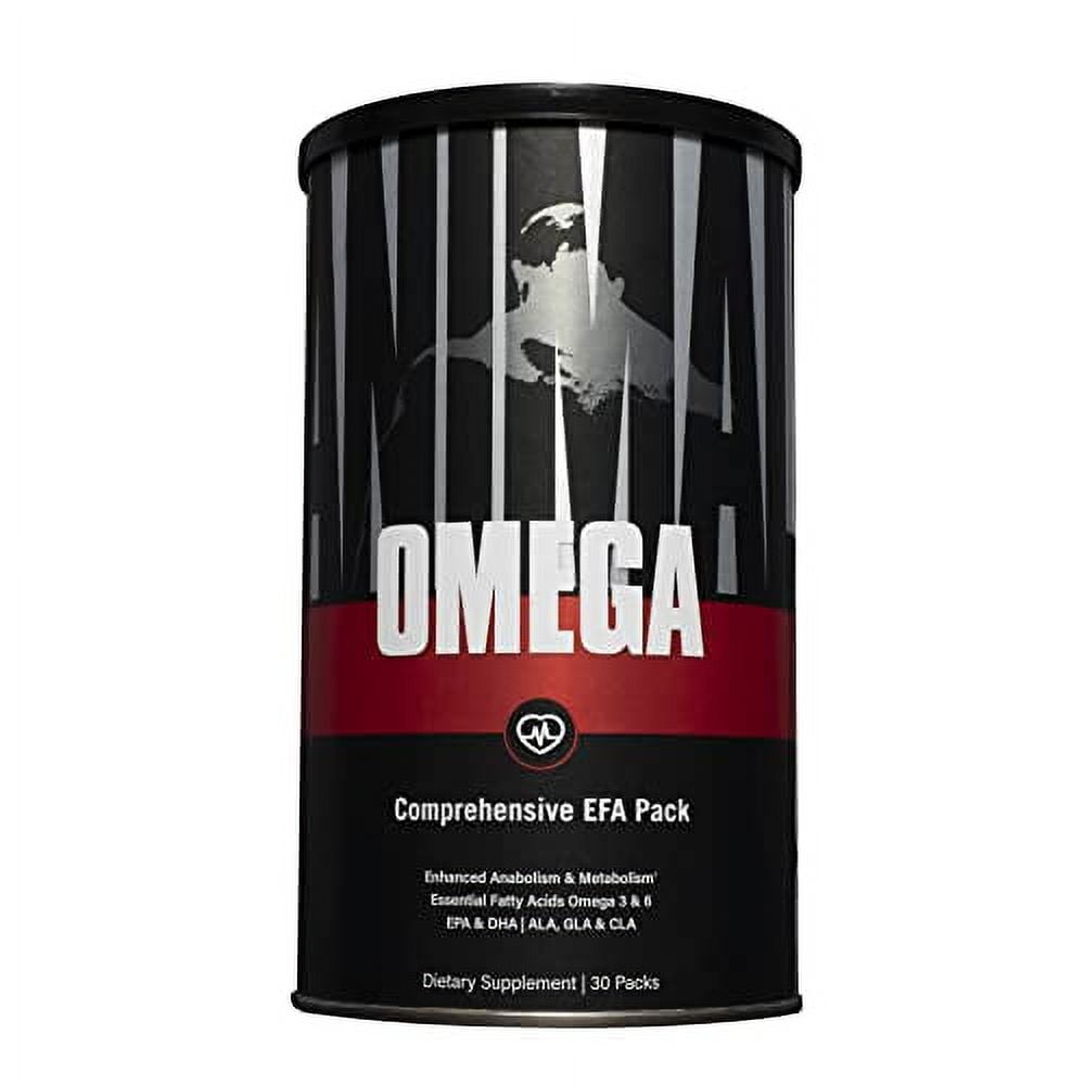 Animal Omega Omega 3 6 Supplement Fish Oil, Flaxseed Oil, Salmon Oil, Cod Liver, Herring