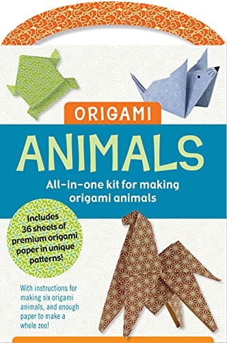 Pre-Owned Animal Origami Kit: All-in-one Kit for Making Origami Animals Paperback