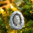 thumbnail image 1 of Animal Ornaments for Christmas Tree, Christmas Ornaments 2025 Forest Animals Little Animals Acrylic Hanging Decoration Gift for Animal Lovers (2D), 1 of 6