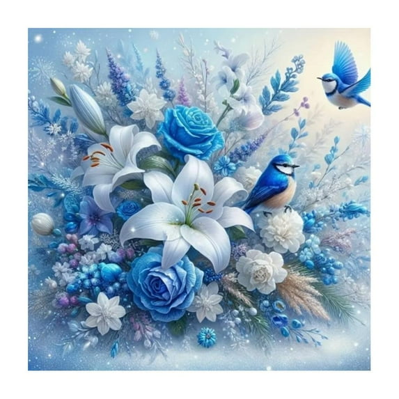 Animal Painting Art 5D Diamond Kit, DIY 12 x 16 Inch