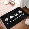 Animal Panda This is How I Roll Indoor Doormat Home Entrance Interior