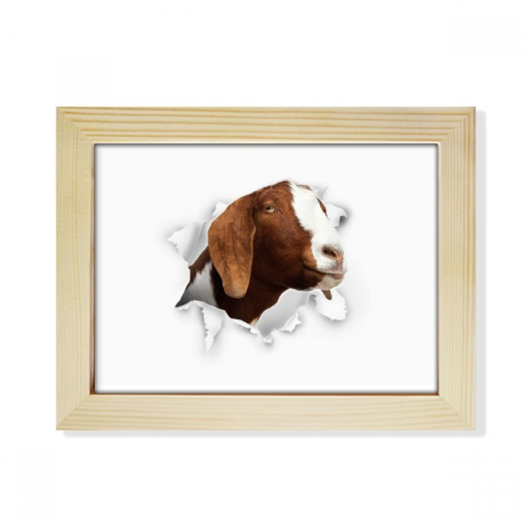 Animal Paper Breaking Shock Expressions Desktop Photo Frame Picture Art Decoration Painting 6x8 inch
