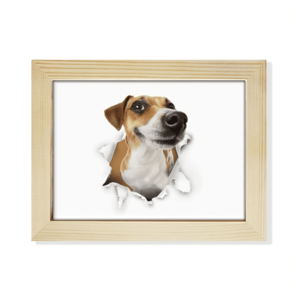 Animal Paper Breaking Shock Pride Desktop Photo Frame Picture Art Decoration Painting 6x8 inch