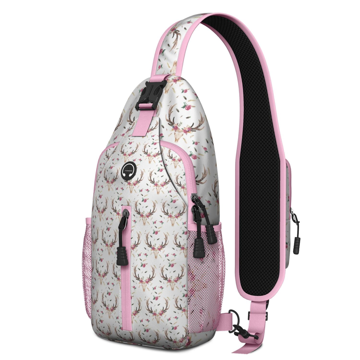 Animal Paw Cute Pet Dog Puppy Print Anti-theft Travel Bag  display picture 3