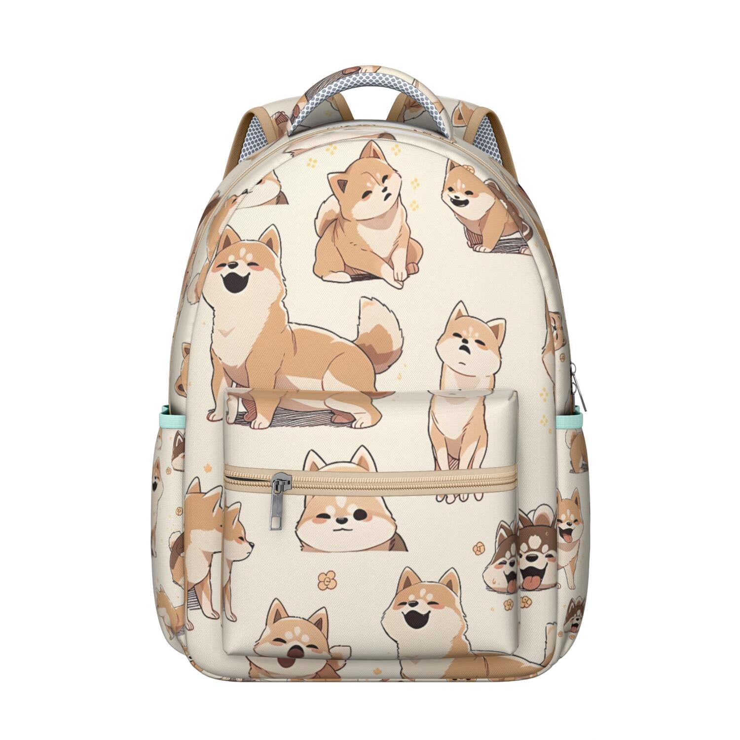 Animal Paw Print Waterproof Backpack - Durable & Organized Storage