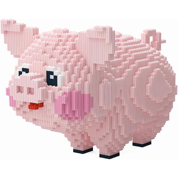 Animal Pig Micro Building Blocks Set2745PCS Gift for Adults and Kids