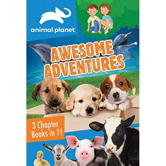 Pre-Owned Animal Planet: Awesome Adventures: 3 Chapter Books in 1! (Paperback) 1645178366 9781645178361