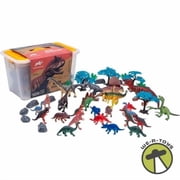 Animal Planet Dinosaur Mega Tub Playset 45 Pieces
