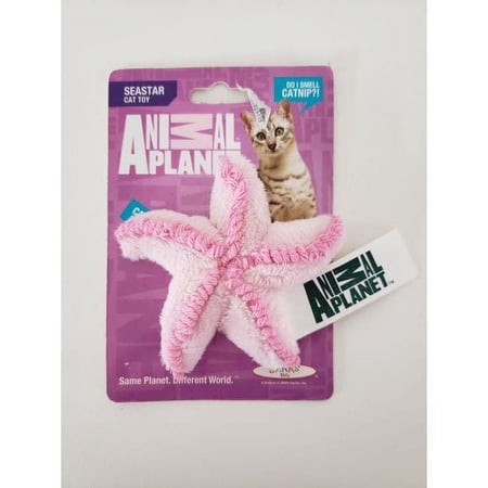 Animal Planet Starfish Plush Catnip Cat Toy 3"