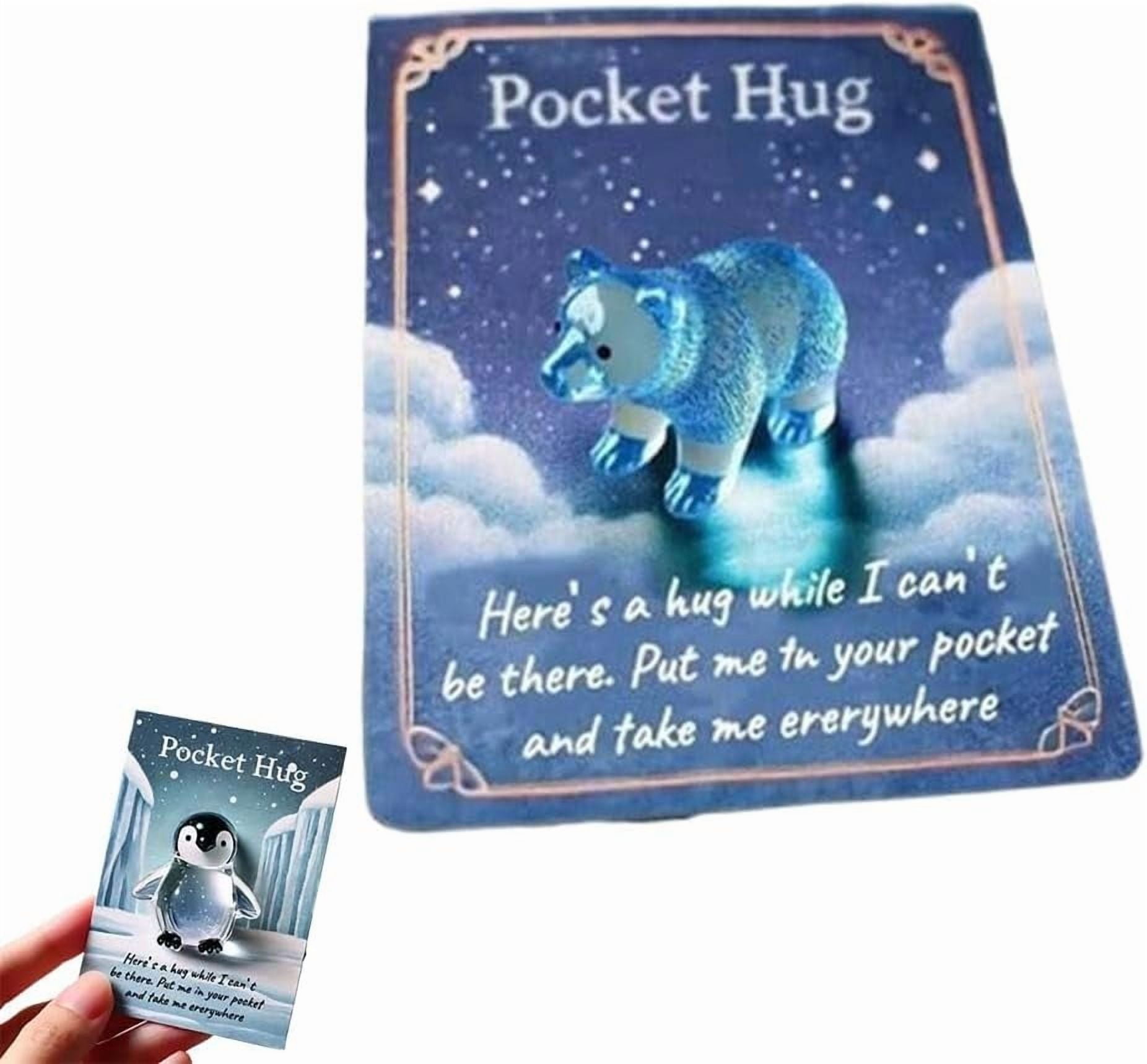 Pocket Hug Dachshund Token - Handmade Soothing Ocean/Sand Design, Small Gift Of Comfort