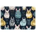 thumbnail image 1 of Animal Polyester Non-Slip Indoor Carpet Kitchen Mat - Machine Washable Door Rug Chair Mat, 1 of 6