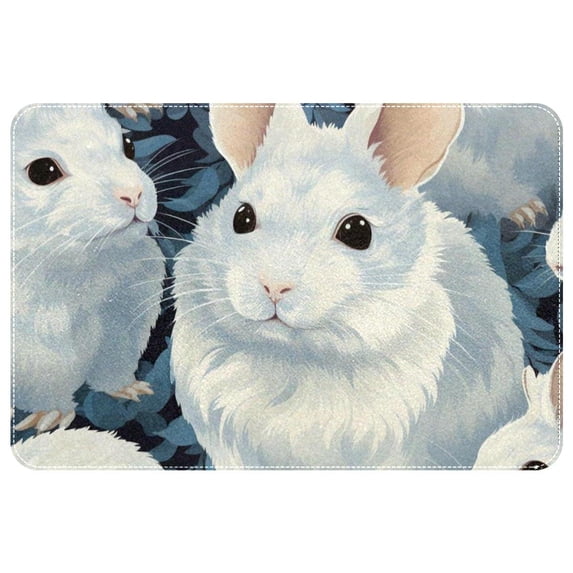 Animal Polyester Non-Slip Machine Washable Office Rug Door Rug Floor Mats