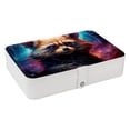 thumbnail image 1 of Animal Portable PU Leather Jewelry Display Necklace Organizer Earring Holder with Removable Compartment, 1 of 6