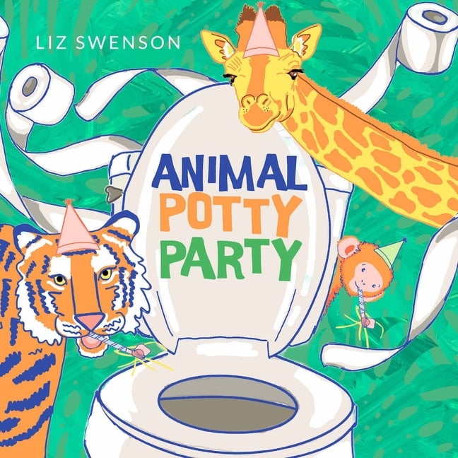 Animal Potty Party: A Board Book for Toddlers, (Board Book)