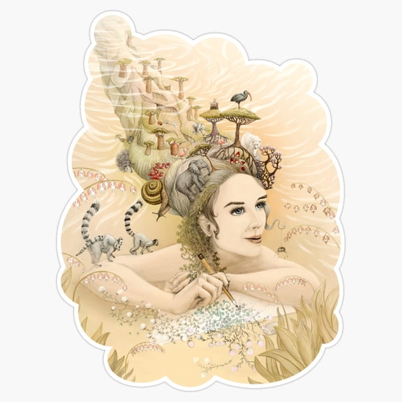 Animal Princess Royal Cute Fantasy Creature Graphic Vinyl Sticker