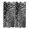 thumbnail image 1 of Animal Print 2 Panels Blackout Curtains for Bedroom Living Room Drapes Kitchen Room Window Blackout Curtain Grommet, 1 of 6