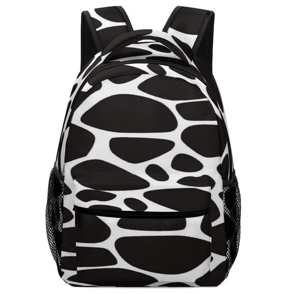 Animal Print Backpack for Teenage Business Daypack College Canvas Bags Durable
