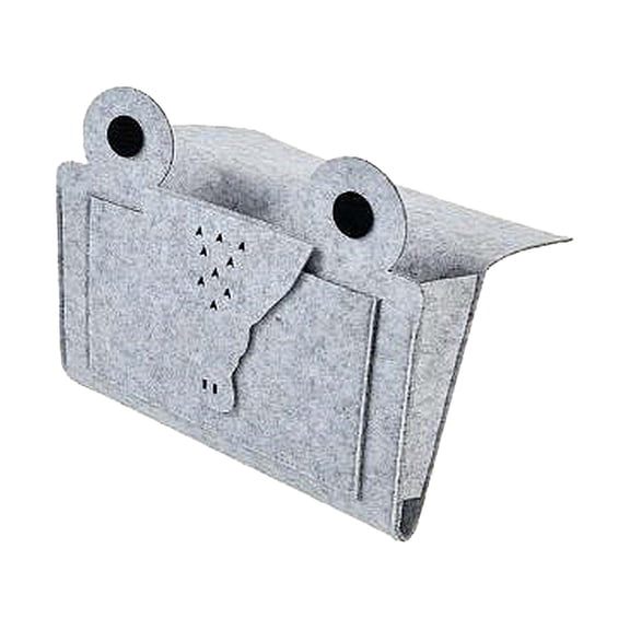 Animal-Print Bedside Organiser Hanging Storage Bag for Bed Couch Sofa with Pocket Bedside Storage Box Holder as Bedside Shelf Nightstand Organizer