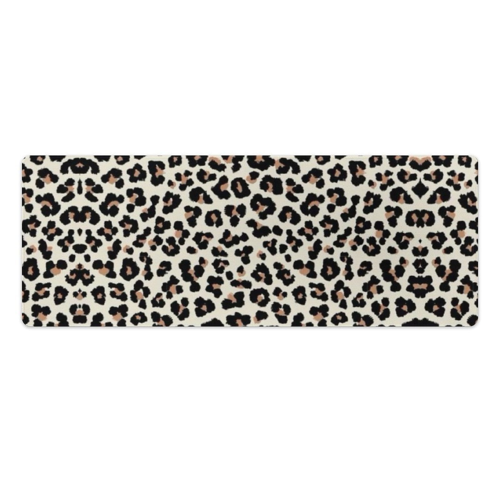 Animal Print Kitchen Rugs Pvc Mats Set of 2 Pieces Non Slip Soft ...