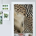 thumbnail image 1 of Animal Print Leopard Zebra Door Curtain Nordic Living Room DoorCurtain Porch Partition Curtain Kitchen Rative Half Curtain, 1 of 4