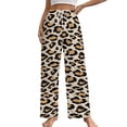 thumbnail image 1 of Animal Print Pajama Pants Breathable with Pockets Pajamas For Lady Vintage Sleeping Pants Bedroom Homewear, 1 of 6
