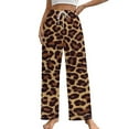 thumbnail image 1 of Animal Print Pajamas Leisure Trousers Soft Warm Sleepwear Bottoms Loose Retro Nightwear, 1 of 6