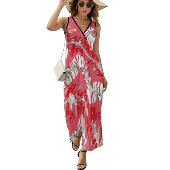 Animal Print Patterns Art Sleeveless Dress Women's Summer Suit Dresses for Women 2025 Luxury Party Dress
