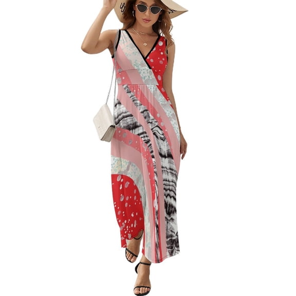 Animal Print Patterns Art Sleeveless Dress Women's Summer Suit Dresses for Women 2025 Luxury Party Dress