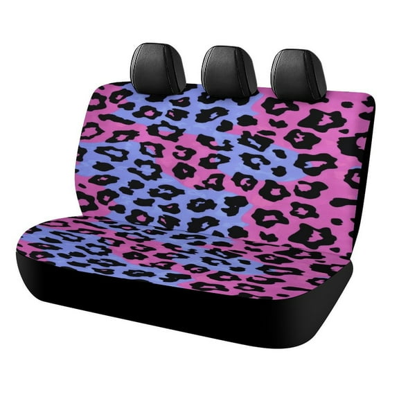 Animal Print Patterns Car Rear Seat Cover Accessories Universal Fit Car Seat Covers Durable