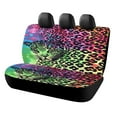 thumbnail image 1 of Animal Print Patterns Car Rear Seat Cover Accessories Universal Fit Car Seat Covers Durable, 1 of 6