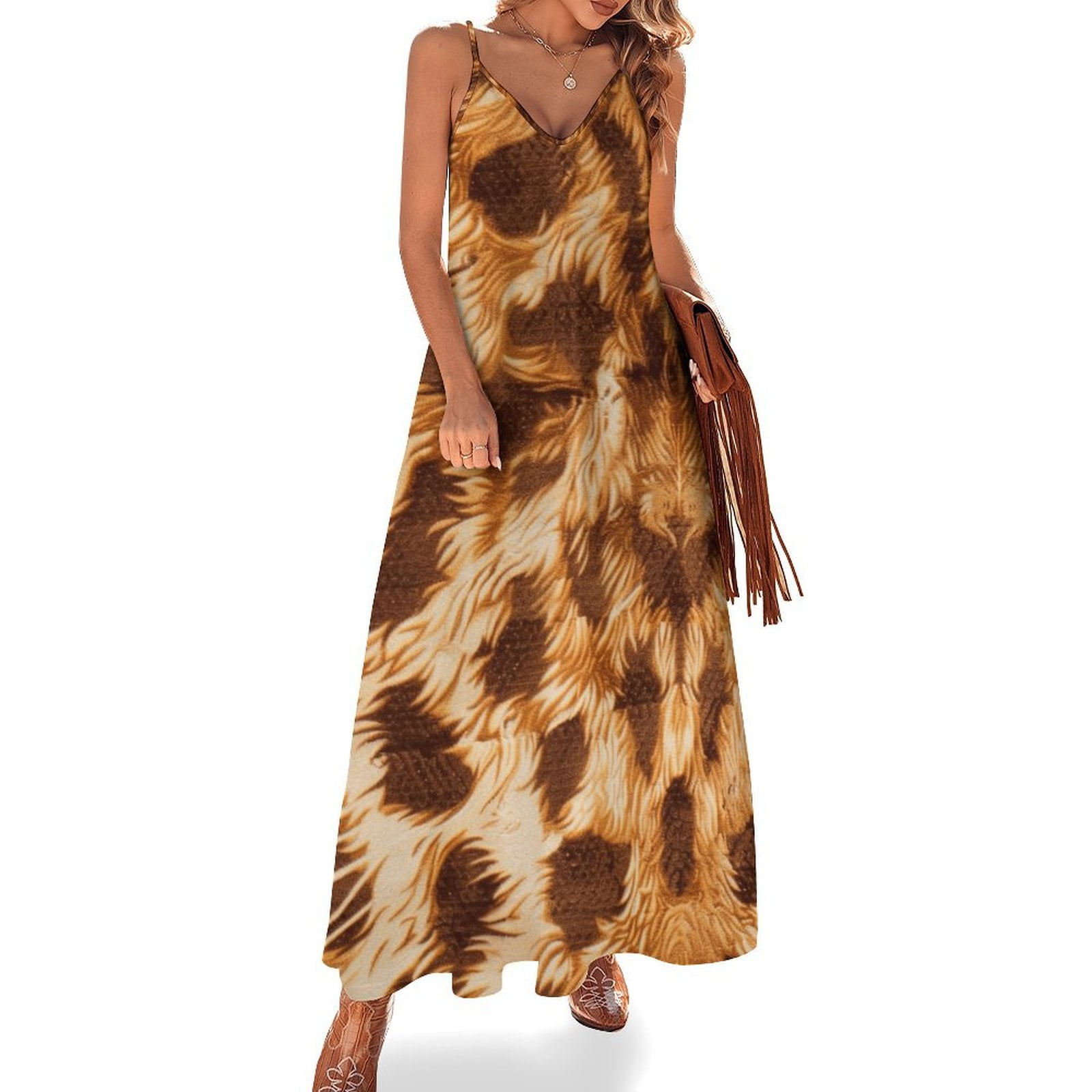Animal Print Patterns Design Sleeveless Dress Woman Fashion Long Dresses Women's Summer Suit Dress 2025 - Walmart.com Animal Print Patterns Design Sleeveless Dress Woman Fashion Long Dresses Women's Summer Suit Dress 2025 - Walmart.com