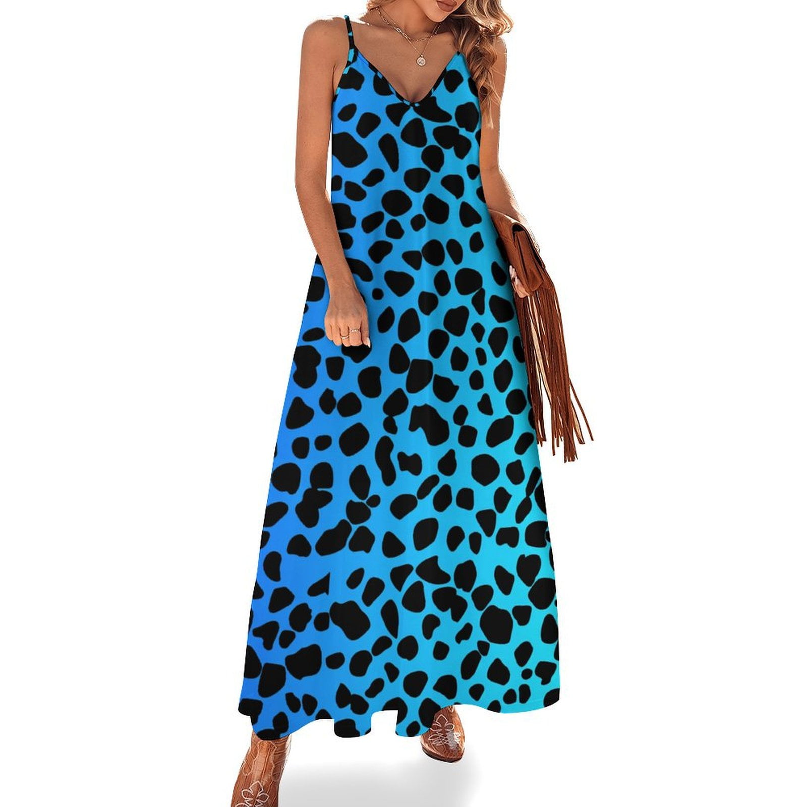 Animal Print Patterns Fine Art Sleeveless Dress Summer Dress Woman 2025 animal-print-patterns-fine-art-sleeveless-dress-summer-dress-woman-2025