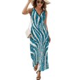 thumbnail image 1 of Animal Print Patterns King Size Sleeveless Dress Dresses Summer Women Dresses Clothing Woman Dresses Dress, 1 of 7