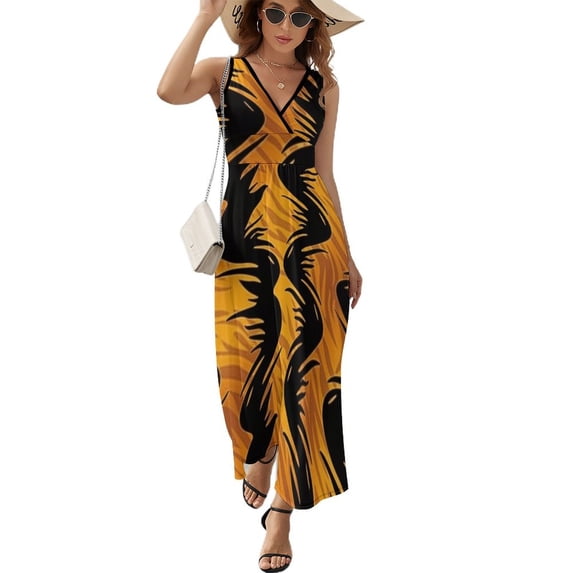 Animal Print Patterns Pattern Design Sleeveless Dress Summer Clothes for Women Women's Clothing 2025