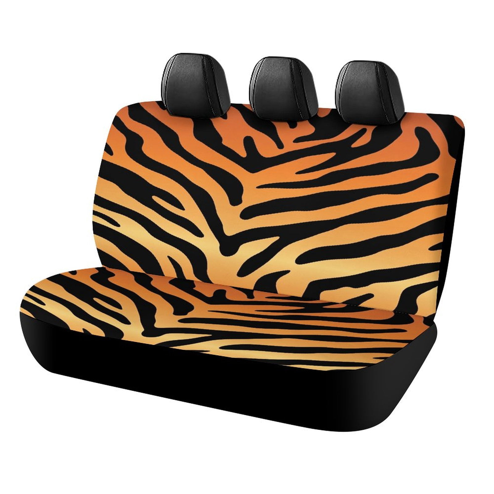 Animal Print Patterns Print Car Accessories Car Rear Seat Covers Fashion Auto Back Seat Protector Decoration Universal Auto Interior