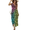 thumbnail image 1 of Animal Print Patterns Sleeveless Dress Female Clothing Dress Women Summer 2025 Dress, 1 of 7