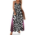 thumbnail image 1 of Animal Print Patterns Sleeveless Dress Woman Fashion Long Dresses Women's Summer Suit Dress Summer 2025 Women, 1 of 7