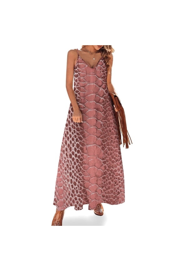 Animal Print Patterns Sleeveless Dress Women's Luxury Party Dress Birthday Dresses for Women