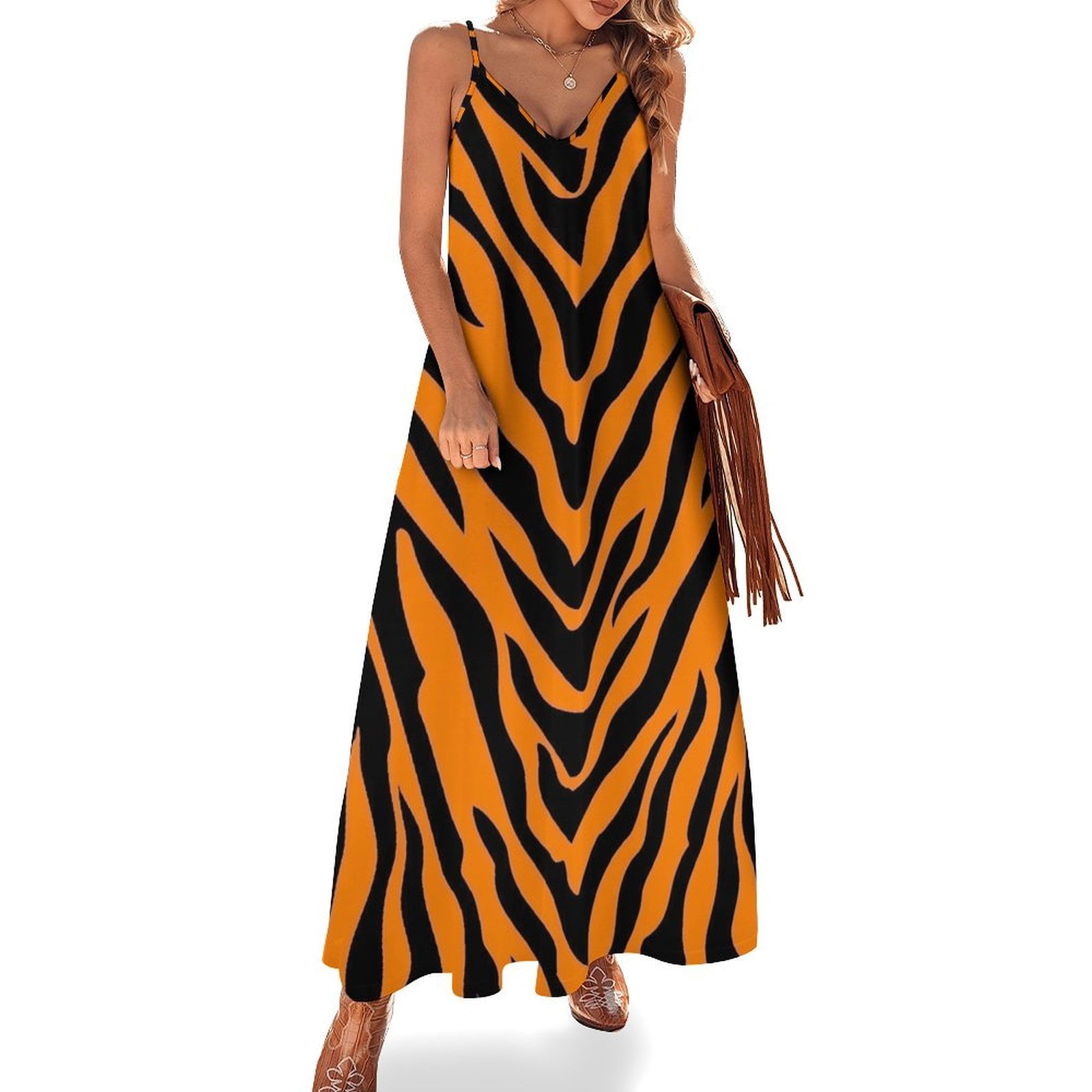 Animal Print Patterns Sleeveless Dress Women's Luxury Party Dress Birthday  Dresses for Women - Walmart.com