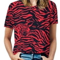thumbnail image 1 of Animal Print Patterns T Shirts Basic T-Shirt Short Sleeve Ladies Tee Shirt Summer Graphic Clothing, 1 of 6