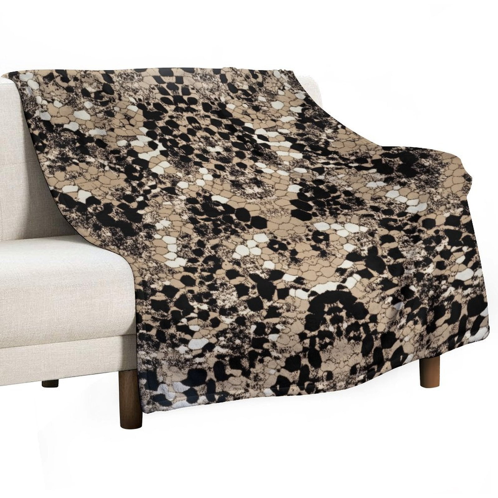 Animal Print Patterns Throw Blanket for Women, Men & Kids Super Soft