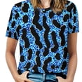 thumbnail image 1 of Animal Print Patterns Women's T-Shirt Short Sleeve T Shirts Tops Tee Ladies Loose T, 1 of 6